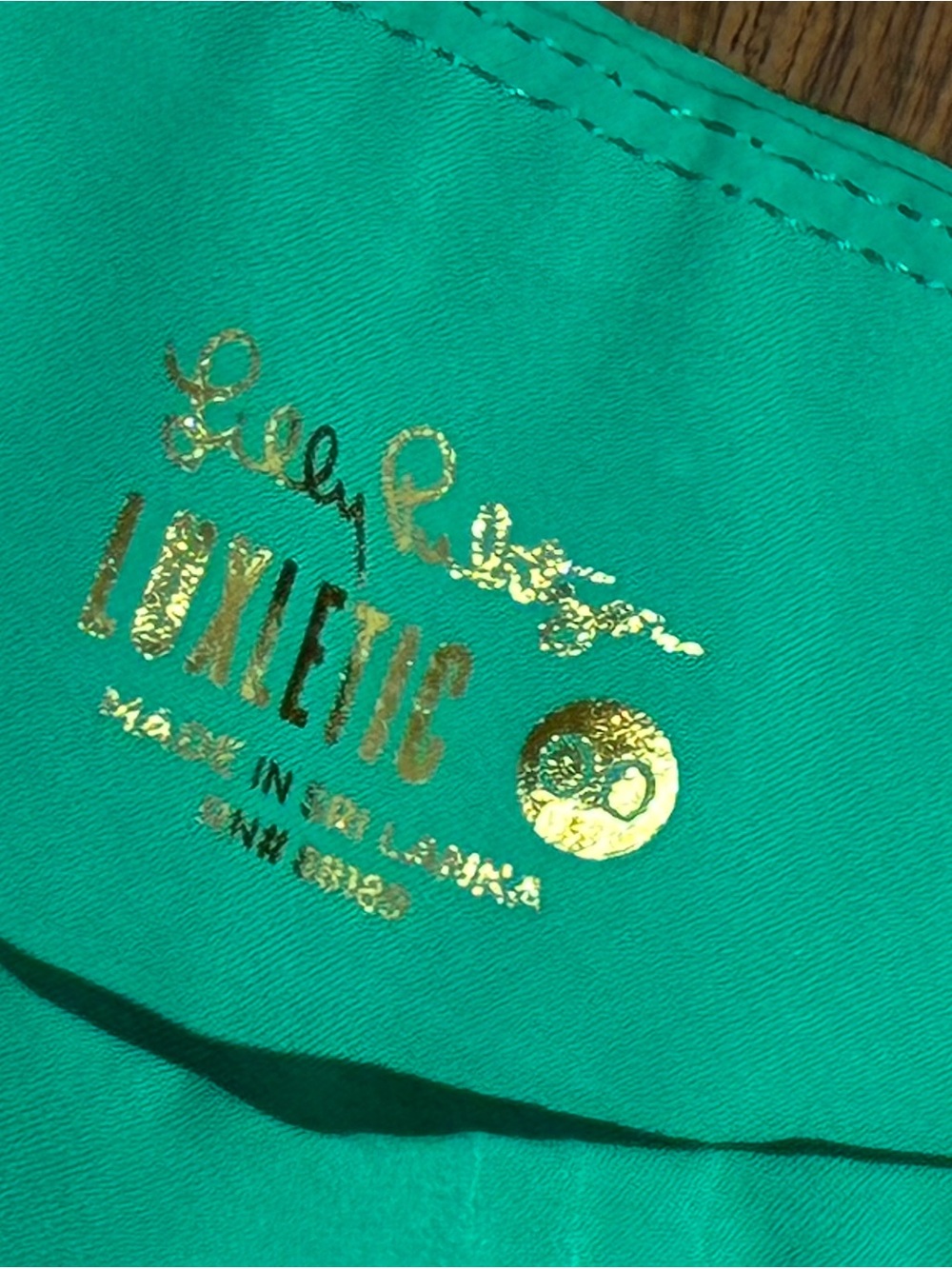 NWT - Lilly Pulitzer Bright Teal High-Rise Leggings - Picture 2 of 5
